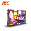 Image de Ak Interactive Ak11610 Set Couleurs NÃ©on 6x17ml-Ak Interactive Ak11610 Set Couleurs NÃ©on 6x17ml (Ak Interactive)