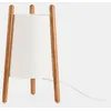 Image de Leds C4 Woody Lampe De Table Tripode Bois De ChÃªne, Beige E27