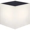 Image de Applique Murale Led Solaire Wally Ip65 Blanc L.12 X L.12 Cm