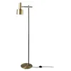 Image de Lampadaire ModÃ¨le 8069 En Aluminium DorÃ© Poli Et Acier Noir Avec Abat-Jour Orientable â Ãngel CerdÃ¡ S.L.