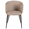 Image de Chaise en tissu marron