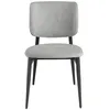 Image de Chaise en tissu gris clair