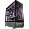 Image de Mars Gaming Mars Gaming MCLCDPRO unité centrale Midi Tower Noir