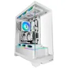 Image de Mars Gaming MCPRISMAW unitÃ© centrale Midi Tower Blanc
