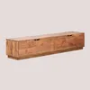 Image de Meuble TV en Bois d'Acacia Tasmani Brun Acacia