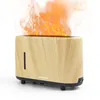 Image de Humidificateur et Diffuseur d'Arômes avec effet de flamme Essence - 240 ml - Minuteur - 7 couleurs - Ultrasilencieux - Aromathérapie