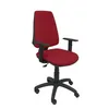 Image de Chaise de bureau ergonomique PIQUERAS Y CRESPO - ModÃ¨le 14CPBALI933B10 - Rouge - Bras rÃ©glable inclus