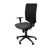 Image de Piqueras Y Crespo Modèle 16snbali600 Negra Chaise De Bureau Ergonomique Avec Mécanisme Synchrone Et Réglable En Hauteur Dossier Du Maille Noir
