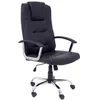 Image de Fauteuil Guadalimar similpiel noir