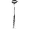 Image de BIJOUX INDISCRETS Maze - Collier de Bondage & Fouet, Noir