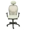 Image de Chaise Jorquera gris maille bali siÃ¨ge gris avec appui-tÃªte fixe
