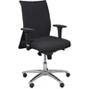 Image de Fauteuil Albacete confiant en cuir noir jusqu'Ã  160 kg