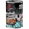 Image de alpha spirit Boulettes de viande 6 x 400 g pour chien