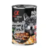 Image de alpha spirit Boulettes de viande 6 x 400 g pour chien