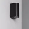 Image de Applique Murale ExtÃ©rieure Aluminium Ãclairage Double Face Big Gala Noir