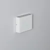 Image de Applique Murale Led Extérieure Kaysa 6w Éclairage Double Face Carrée Blanche Blanc Chaud 2700k