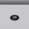 Image de Spot Extérieur Led 1w Encastrable Au Sol 12v Dc Noir Tiziano Blanc Chaud 2700k