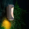 Image de Applique Murale ExtÃ©rieure Led Dimmable 12w Ciment Large Brinvo Gris Pierre