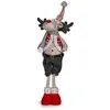 Image de renne de noÃ«l 13 x 65 x 18 cm rouge gris