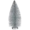 Image de sapin de noÃ«l argentÃ© (13 x 32 x 13 cm)
