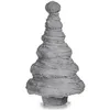 Image de sapin de noÃ«l polaire gris 22 x 37,5 x 22 cm