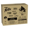 Image de Jumbopack Felix Tendres effilés 80 x 85 g pour chat - boeuf, poulet, thon, cabillaud