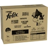 Image de 80x85g Mégapack Felix Tendres Effilés thon, saumon, cabillaud, carrelet