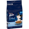 Image de 4 kg Felix Senior Doublement délicieux poulet et dinde nourriture pour chat sèche