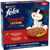 Image de 800 g Felix Délicieux Duos boeuf et poulet nourriture pour chat sèche