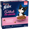 Image de 800 g Felix Junior Doublement délicieux poulet et dinde nourriture pour chat sèche