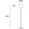 Image de Lampadaire Design En MÃ©tal Beige