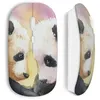 Image de Souris Sans Fil Cute pandas painted Maniacase