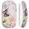 Image de Souris Sans Fil Flowers butterflies Maniacase