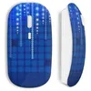 Image de Souris Sans Fil Blue pixel style Maniacase