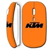 Image de Souris sans fil ktm logo orange Maniacase