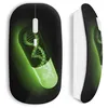 Image de Souris Sans Fil Monster Energy Green Pillule Maniacase