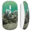 Image de Souris sans fil Green sky mountain Maniacase
