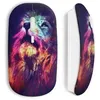 Image de Souris sans Fil Lion multicolor Maniacase
