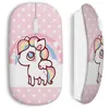 Image de Souris Sans Fil Cute Unicorn Licorne Pink Maniacase
