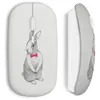Image de Souris sans Fil Lapin style design Maniacase