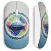 Image de Souris sans fil Pyramide art design Maniacase
