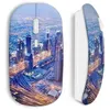 Image de Souris sans fil Road speed at night city Maniacase