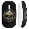 Image de Souris sans Fil Tête de mort Black Maniacase