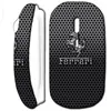 Image de Souris Sans Fil Ferrari Effet Metal Blanc Maniacase