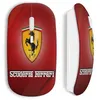 Image de Souris Sans Fil Ferrari Red Logo Design Maniacase
