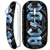 Image de Souris sans fil logo bleu acdc blanc Maniacase