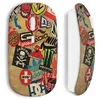 Image de Souris sans Fil Skateboard marques Maniacase