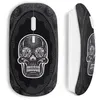 Image de Souris sans Fil Tête de mort Design black Maniacase