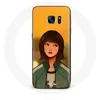 Image de Coque pour Samsung Galaxy S7 Edge Squid Game Ji Yeong Numéro 240 Maniacase