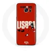 Image de Coque pour Samsung Galaxy S7 Edge La casa de papel Lisboa dessin Maniacase